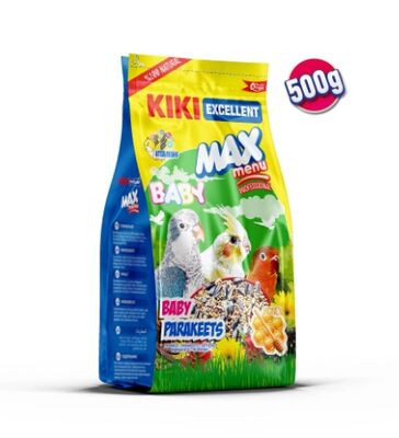 KIKI Yavru Paraket Kuşu Yemi 500 gr. - 1