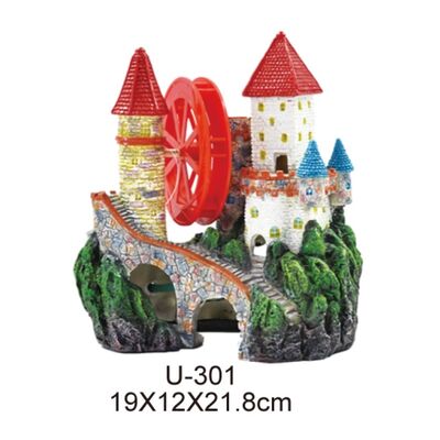 King Aksesuar U301  Değirmenli Şato 19x19x21 - 1