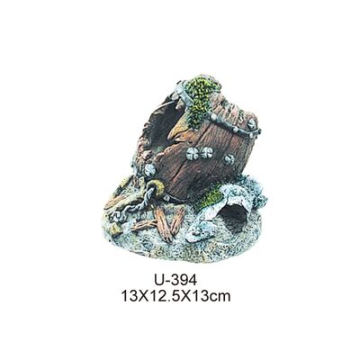 King Aksesuar U394 Batık Fıçı 13x12x13cm - 1