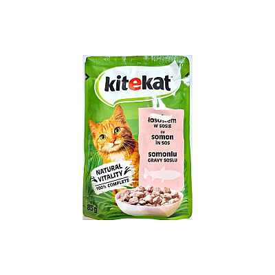 Kitekat Somonlu Kedi Yaş Maması 85 Gr - 1