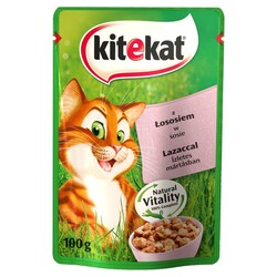 Kitekat Somonlu Yetişkin Kedi  Pouch 100gr