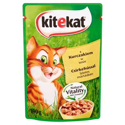Kitekat Tavuklu Yetiskin Kedi Pouch 100gr - 1