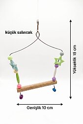 Küçük salıncak Kuş oyuncağı 
