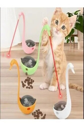 Fatih-Pet - kuğu Modelli Lazer Başlıklı İnteraktif Mama Atıcı