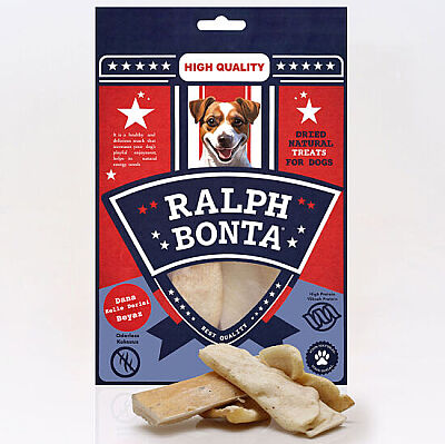 Kurutulmuş Dana Kelle Derisi Beyaz 100 gr - 1