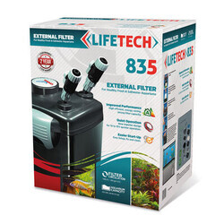LIFETECH - Lifetech 835 Filtre Siyah Kova İçi Dolu 1000L/h