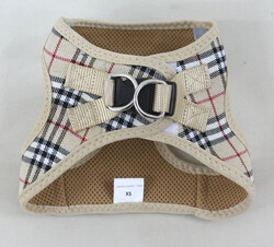 Lionpet XS Karışık Burberry Gögüs Tasması
