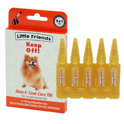 Little Friends KeepOff! 0-10 Kg Köpekler için Ense Damlası 5x1 ml