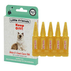 Little Friends KeepOff! Kediler için Ense Damlası 5x1 ml - 2