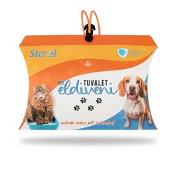 Little Friends - Little Friends Pet Tuvalet Eldiveni 50li paket 