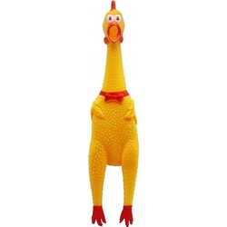 Fatih-Pet - Büyük Öten Tavuk Oyuncak 30cm
