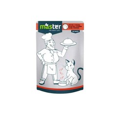Master Kümes Hayvanlı Pouch Kedi Maması Jöle 80g