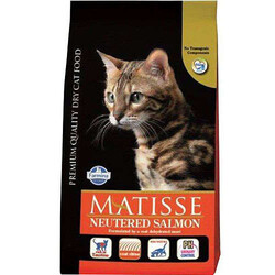 Matisse - Matisse Kısırlaştırılmış Somonlu Kedi Maması 10kg