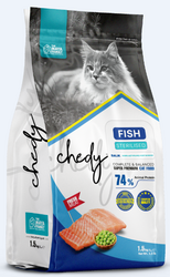 Maya Family Chedy - Maya Family Chedy Balıklı Yetişkin Kısır Kedi Maması 1,5kg 