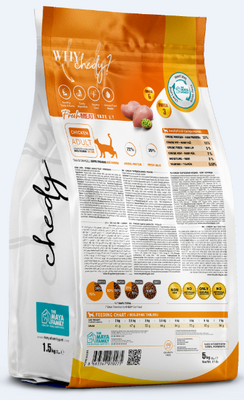 Maya Family Chedy Tavuklu Yetişkin Kedi Maması 1,5kg - 2
