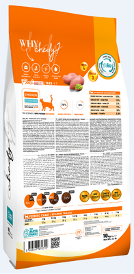 Maya Family Chedy Tavuklu Yetişkin Kısır Kedi Maması 10kg  - 2