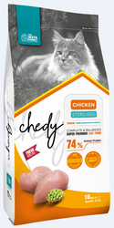 Maya Family Chedy - Maya Family Chedy Tavuklu Yetişkin Kısır Kedi Maması 10kg 