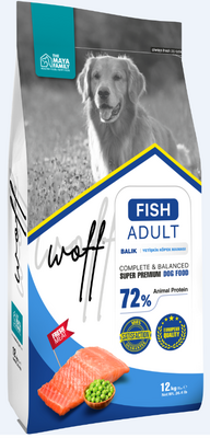 Maya Family Woff Balıklı Yetişkin Köpek Maması 12kg - 1