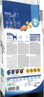 Maya Family Woff Balıklı Yetişkin Köpek Maması 12kg - 2