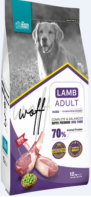 Maya Family Woff Kuzulu Yetişkin Köpek Maması 12kg - 1