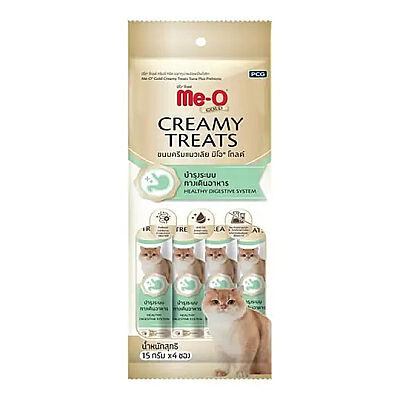 Me-O Gold Creamy Ton Balığı ve Prebiotic 15gr 4lü - 1