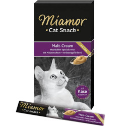 Miamor - Miamor Cat Cream Malt-Kase Malt Mayası ve Peynirli Kedi Ödülü 6x15g