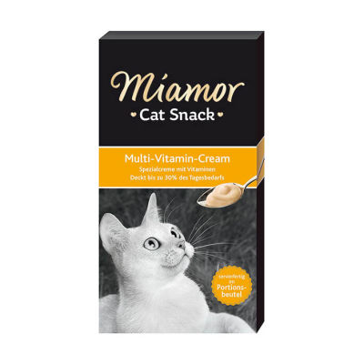 Miamor Cat Snack Multi-Vitamin-Cream Kedi Ödülü 6x15g