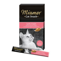 Miamor - Miamor Cat Snack Lachs-Cream Somonlu Kedi Ödülü 6x15g