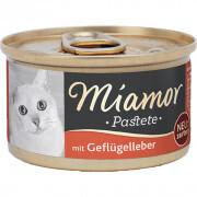 Miamor - Miamor Pastate Ciğerli Kedi Konservesi 85g