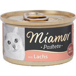 Miamor - Miamor Pastate Somonlu Kedi Konservesi 85g