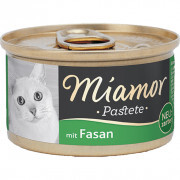 Miamor - Miamor Pastate Sülünlü Kedi Konservesi 85g