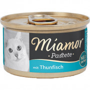 Miamor - Miamor Pastate Ton Balıklı Kedi Konservesi 85g