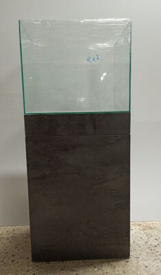 Mobilyalı Akvaryum Gri Ön ve Yanlar Ext Clear Cam 30x30x30 cm 6mm - 1