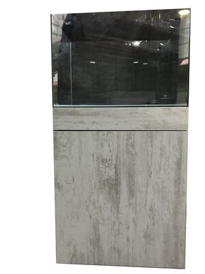 Mobilyalı Akvaryum Marmö Ada Ön ve Yanlar Ext Clear Cam 70x40x40 cm 8mm - 1