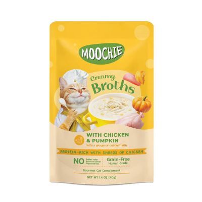 Moochie Çorba Kedi Ödülü Tavuk-Balkabağı 40 Gr - 1