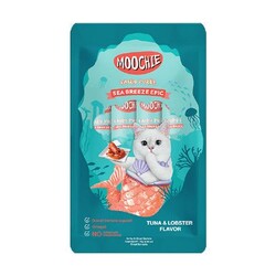 Moochie - Moochie Sıvı Kedi Ödülü Ton-İstakoz 5x15 Gr