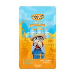 Moochie - Moochie Sıvı Kedi Ödülü Ton-Peynir 5x15 Gr