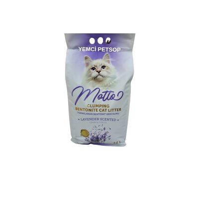 Motto Lavantalı Kedi Kumu 10L - 1