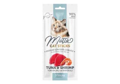 Motto Ton Balıklı Karidesli Kedi Ödül 3x5 gr - 1