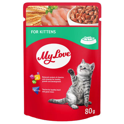 My Love Yavru Kedi Maması 80gr. - 1