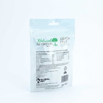 Natural Nutrition Biftek Eti Muzlu Köpek Ödülü 75gr Tahılsız   - 3