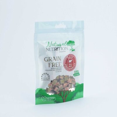 Natural Nutrition Biftek Eti ve Sebzeli Köpek Ödülü 75gr Tahılsız - 1