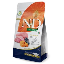 N&D Kuzulu Kısır Steriled Yetişkin Kedi Maması Pumpkin Tahılsız Yaban Mersinli 1,5 Kg