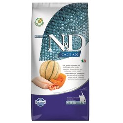 N&D Morina Balıklı Kitten Yavru Kedi Maması Ocean Karides Balkabağı ve Kavunlu 5 Kg
