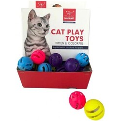 Nunbell Kedi Oyuncağı Renkli Top