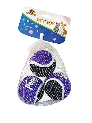 Kedi Oyuncağı Sesli Top 3 lü  - 1