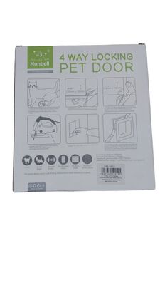 Nunbell Pet Door Kedi Kapısı 22x20 cm