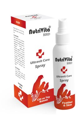 NutriVita Bird Ultravit Care Spray Kafes Dezenfektan Cilt ve Tüy Bakımı 100ml