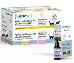 ONEVET - OneVet Kedi & Köpek Amino-Sol Gelişim Destekleyici 50 ml. 
