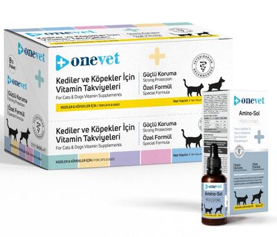 OneVet Kedi & Köpek Amino-Sol Gelişim Destekleyici 50 ml. 